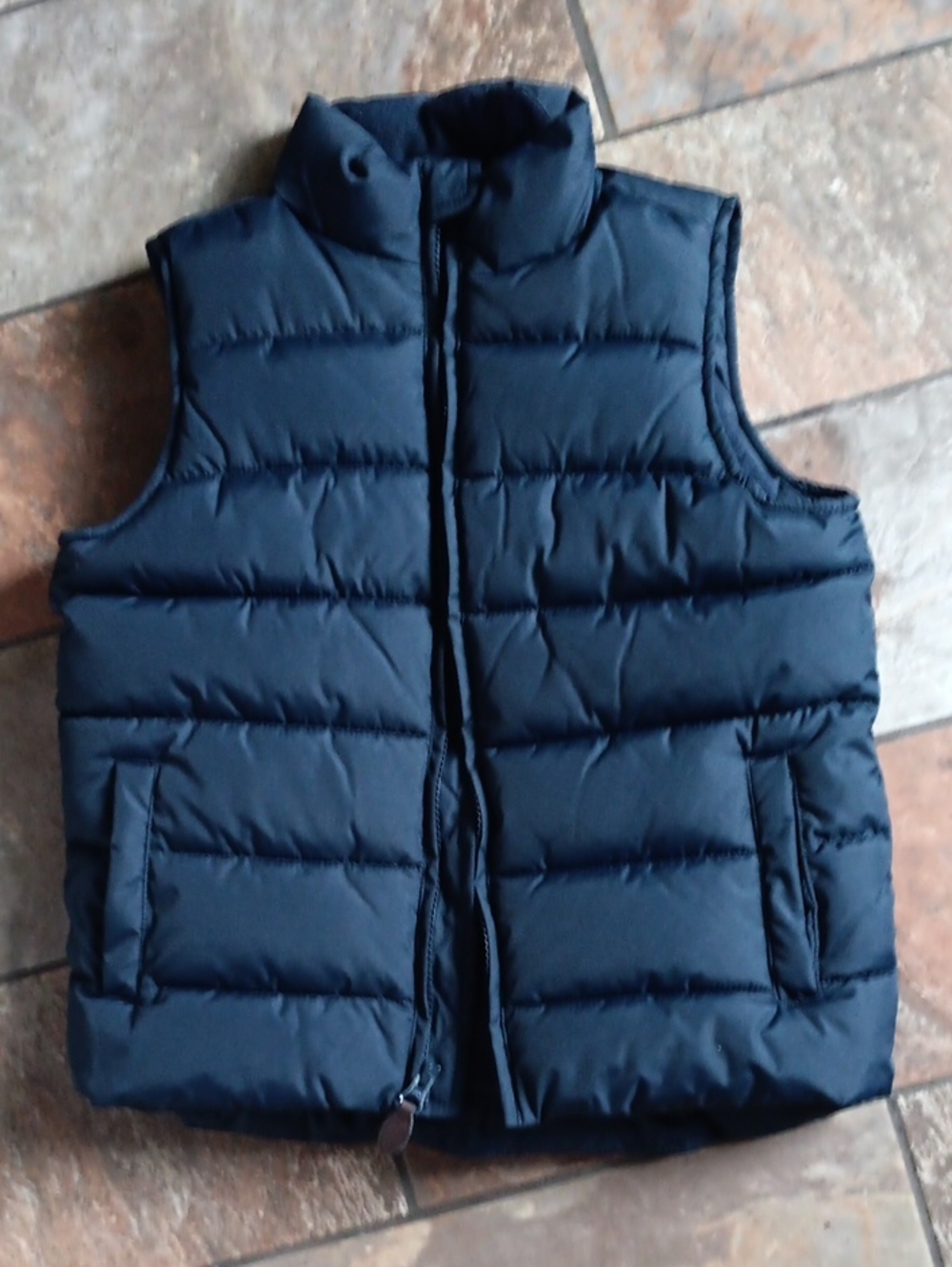 New Navy Gymboree Puffer Vest Sz 7